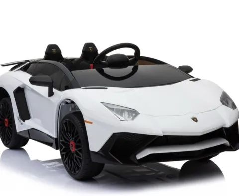 ORYGINALNE LAMBORGHINI AVENTADOR PEŁNA OPCJA, MIĘKKIE KOŁA, MIĘKKIE SIEDZENIE/BDM0913