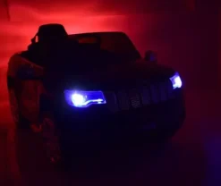 ORYGINALNY JEEP GRAND CHEROKEE, MIĘKKIE KOŁA, MIĘKKIE SIEDZENIE, SUPER WERSJA/JJ2055