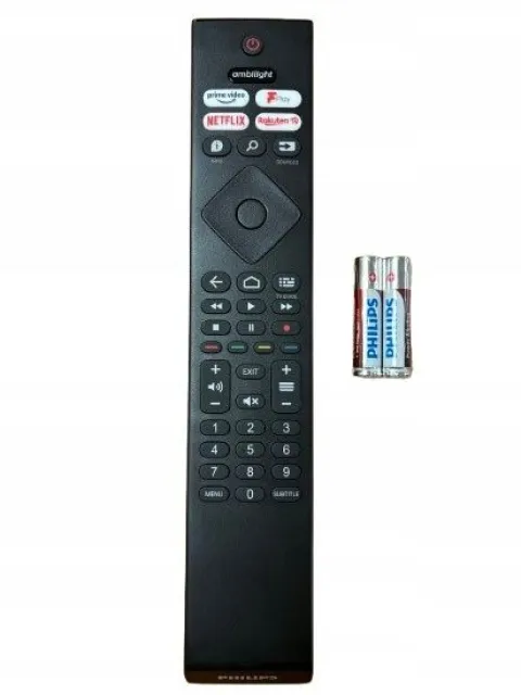Oryginalny PILOT PHILIPS SMART Ambilight Prime NETFLIX + baterie 99%