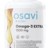 OSAVI Omega-3 Extra, 650 mg - smak cytrynowy (120 kaps.)