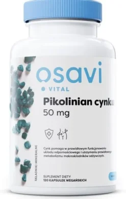 OSAVI Pikolinian cynku 50 mg (120 kaps.)