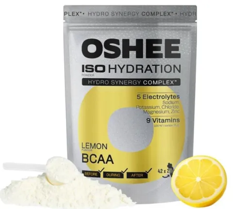 OSHEE ISO Hydration izotonik w proszku Lemon BCAA 1050 g