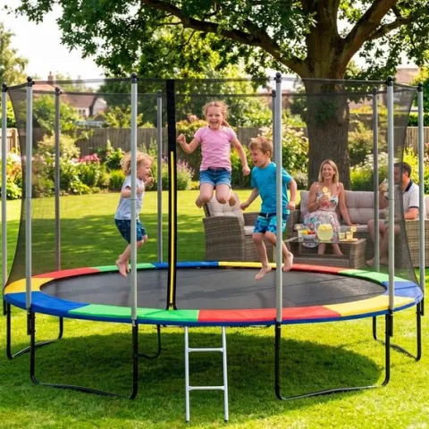 Osłona sprężyn do trampoliny 12FT 363/366/369 cm multikolor