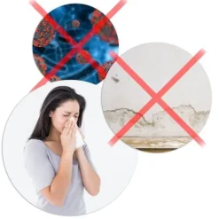 Osuszacz powietrza - pochłaniacz wilgoci Berdsen BR-10B czarny