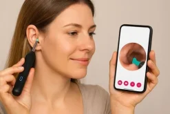 OTOSKOP SMART KAMERA DO CZYSZCZENIE USZU WOSK WIFI APLIKACJA ENDOSKOP
