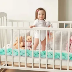 Otulacz do łóżeczka Ricokids 3m - miętowy