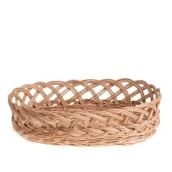 Owalna taca wiklinowa 43x33 H11 cm