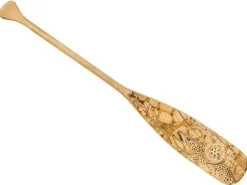Pagaj John Paddle Beavertail Ozdoba Wypalany 110 cm - Fishing Time 110 cm