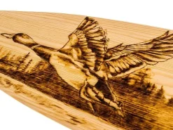 Pagaj John Paddle Beavertail Ozdoba Wypalany 110 cm - Flying Duck 110 cm