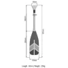 Pagaj John Paddle Ozdoba Kolorowy Malowany 60 cm WZ3 60 cm