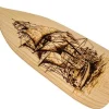 Pagaj John Paddle Ozdoba Wypalany 110 cm - Dutchman Boat 110 cm