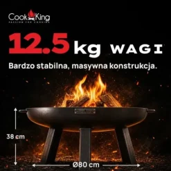 Palenisko ogrodowe COOK KING Polo 80 cm
