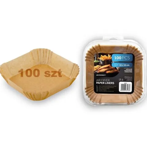 Papier do pieczenia wkładki do frytkownicy 16 cm Berdsen - 100 szt