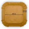 Papier do pieczenia wkładki do frytkownicy 20 cm Berdsen - 100 szt