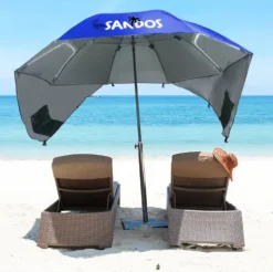 Parasol namiot plażowy samorozkładający uv wędkarski z podłogą duży xxl
