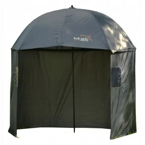 PARASOL WĘDKARSKI NAMIOT Z BOKAMI 3/4 250cm 2,5m + WBIJAK HOKKAIDO ZESTAW