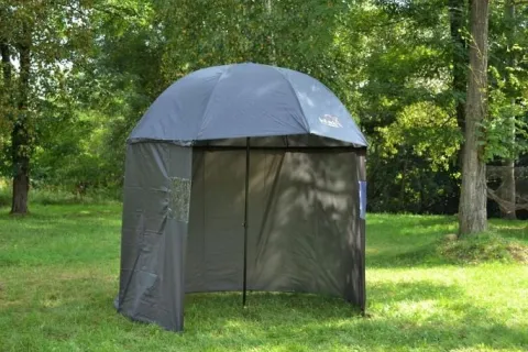 PARASOL WĘDKARSKI NAMIOT Z BOKAMI 3/4 250cm 2,5m + WBIJAK HOKKAIDO ZESTAW