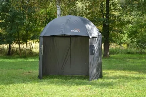 PARASOL WĘDKARSKI NAMIOT Z BOKAMI 3/4 220cm 2,2m + WBIJAK HOKKAIDO ZESTAW