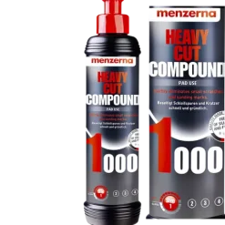 Pasta Polerska Menzerna 3szt + Wosk SW + Gąbki Pady Do Polerowania Pasty