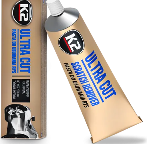 Pasty Polerskie do Korekty Ręcznej K2 Ultra Cut + Turbo + Aluchrom Szmatka