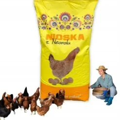 Pasza dla kur niosek Domowa Nioska Karma dla Nioski Kruszonka Neorol 25kg