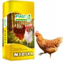 Pasza Granulowana dla Kur Niosek Kura Kury Nioska Piast Pasze Granulat 25kg