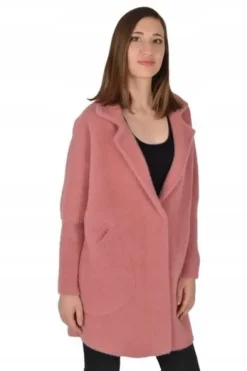 Płaszczyk damski ALPAKA oversize MODEL MNIEJSZY