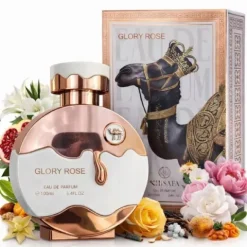 Perfumy Arabskie damskie Orientalne trwałe EDP Glory Rose Khasfa 100ml