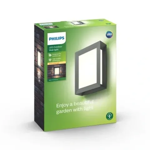 PHILIPS KINKIET ELEWACYJNY KARP LED 6W ANTRACYT