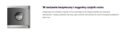 PHILIPS KINKIET OGRODOWY myGarden GRASS Z CZUJNIKIEM RUCHU ANTRACYT IP44