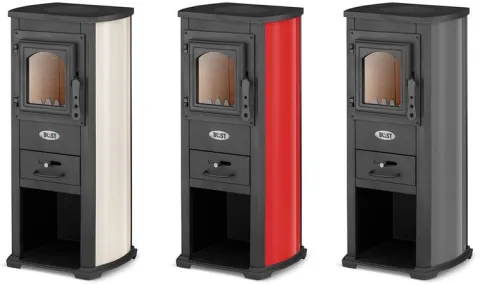 Piec żeliwny koza kominek BLIST EKONOMIK LUX 6,6kW