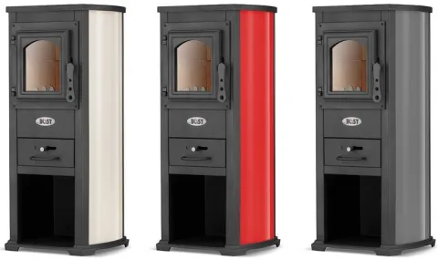Piec żeliwny koza kominek BLIST EKONOMIK LUX 6,6kW