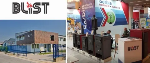 PIEC kominek koza BLIST Ekonomik LUX LM