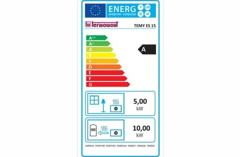 Piec kuchnia węglowa westfalka piecokuchnia kocioł CO TEMY ES 15kW czarna