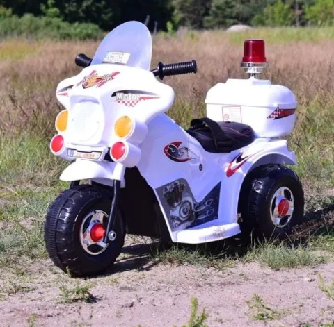 PIERWSZY MOTOR CHOPPER NA AKUMULATOR - KOGUT, MIĘKKIE SIEDZENIE, PASY/LL999