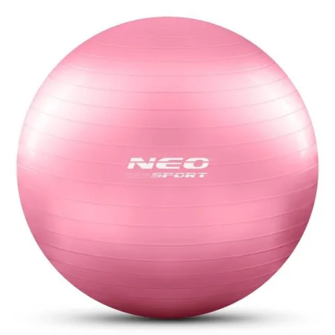 Piłka do ćwiczeń 55 cm NS-950 różowa