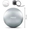 Piłka do ćwiczeń 75 cm NS-952 srebrna