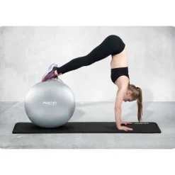 Piłka do ćwiczeń 75 cm NS-952 srebrna
