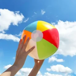 Piłka Plażowa Dmuchana Na Basen 40Cm Multikolor