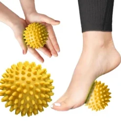 piłka sensoryczna 10 cm żółty MAŁPISZON