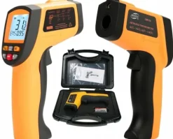 PIROMETR TERMOMETR LASEROWY BEZDOTYKOWY NA PODCZERWIEŃ EMISYJNOŚĆ -50 +750