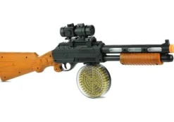 Pistolet Broń Karabin AK 868-1 Świeci Gra 60 cm