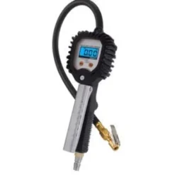 PISTOLET CYFROWY DO POMPOWANIA KÓŁ OPON MANOMETR 1/4 LCD DŁUGI WĄŻ 18 BAR