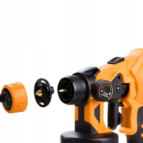 Pistolet Do Malowania Ścian Elektryczny Agregat Malarski 3 Dysze 70DIN 550w