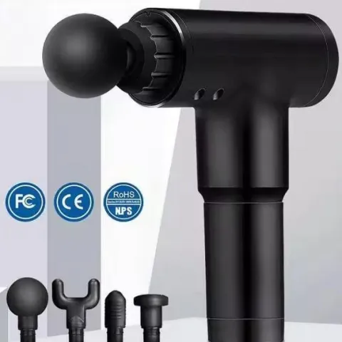 PISTOLET DO MASAŻU MOCNY MASAŻER DO CIAŁA PLECÓW MASSAGE GUN PRO AKUMULATOR