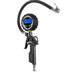 Pistolet do pompowania kół z manometrem cyfrowy wyświetlacz elektroniczny Humberg HM-260