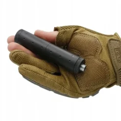 PISTOLET NA KULKI PLASTIKOWE GLOCK METAL Z TŁUMIKIEM ASG 6mm GRATIS KULKI