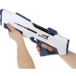 Pistolet Wodny Elektryczny Karabin na Wodę Automat Miotacz Biały