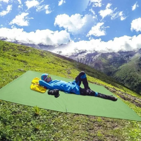 PLANDEKA NA HAMAKI, PLANDEKA NAMIOTOWA, SCHRONIENIE, MATA POD NAMIOT, 3X3M