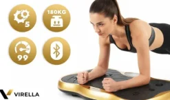 PLATFORMA WIBRACYJNA WIBRUJĄCA TRENINGOWA MASAŻER ANTYCELLULITOWA + EBOOK
